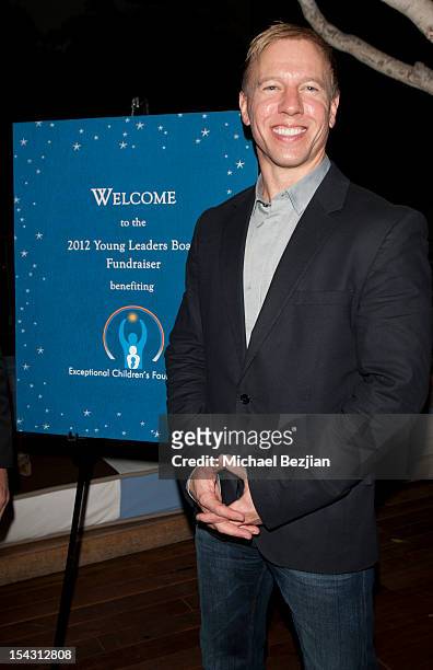 Of Exceptional Children's Foundation Scott Bowling attends Exceptional Children's Foundation Fundraising Gala at SkyBar at the Mondrian Los Angeles...