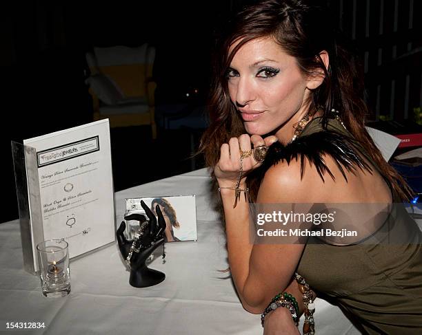 Jewelry designer Heather Koplan attends Exceptional Children's Foundation Fundraising Gala at SkyBar at the Mondrian Los Angeles on October 17, 2012...