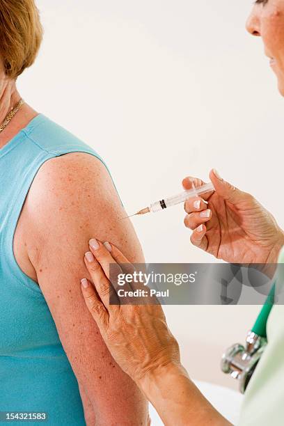 Patient Arm Injection 134 Upper Arm Injection Stock Photos, High-Res Pictures, and Images ...