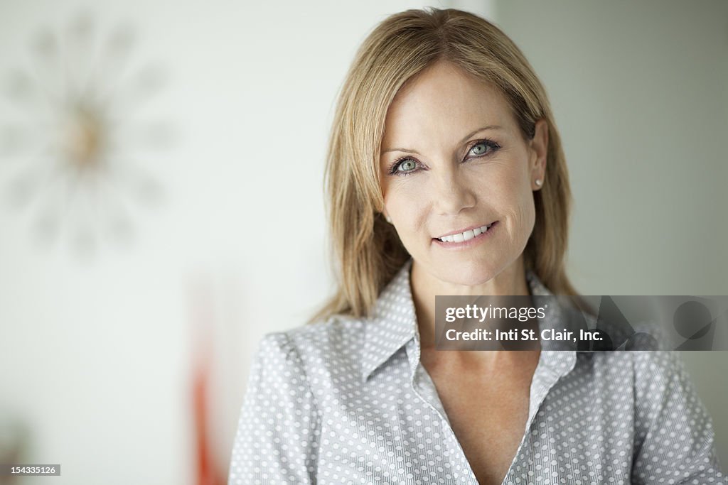 Portrait of a businesswoman smiling