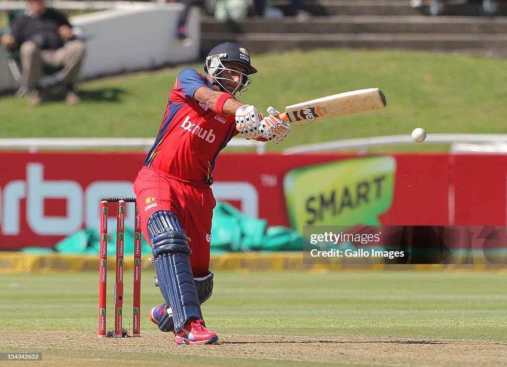 CLT20 2012 Match 10 - Highveld Lions v Sydney Sixers