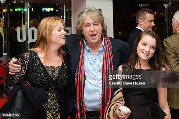 Mick Taylor attends the premiere of 'Crossfire Hurricane' during the 56th BFI London Film Festival at The Odeon Leicester Square on October 18, 2012...
