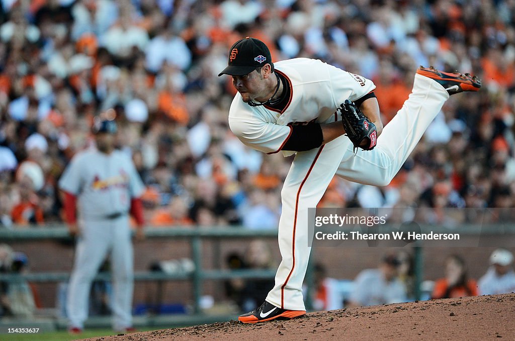 NLCS - St Louis Cardinals v San Francisco Giants - Game Two