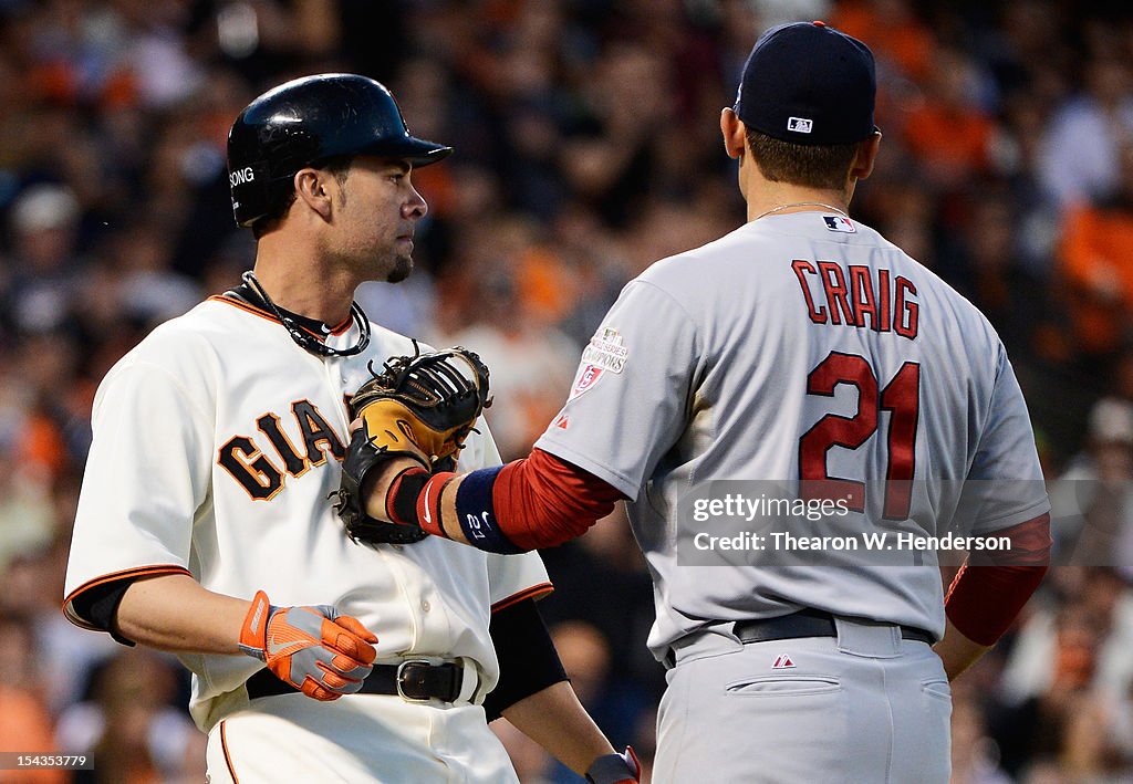 NLCS - St Louis Cardinals v San Francisco Giants - Game Two