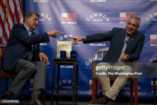 Sen. Joe Manchin III was co-headliner alongside former Utah governor Jon Huntsman at the 'Common Sense' Town Hall, an event sponsored by the...