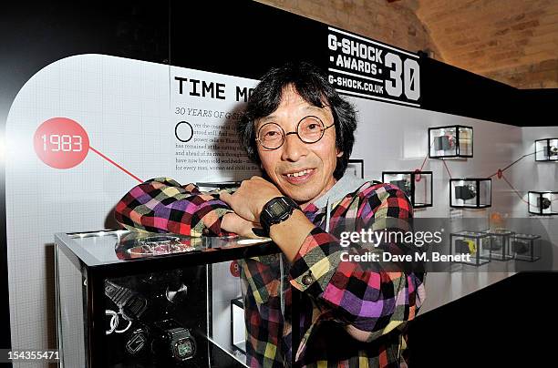 Kikuo Ibe aka Mr. Ibe, father of the G-Shock, attends as Dazed & Confused present the Casio G-Shock 30th Anniversary Awards at the London Film Museum...