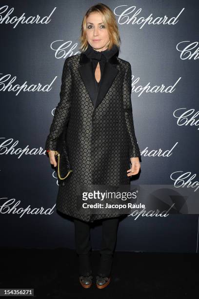 Francesca Senette attends Chopard Store Opening on October 18, 2012 in Milan, Italy.