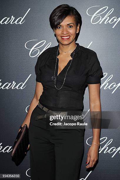 Gerogette Eto'o attends Chopard Store Opening on October 18, 2012 in Milan, Italy.