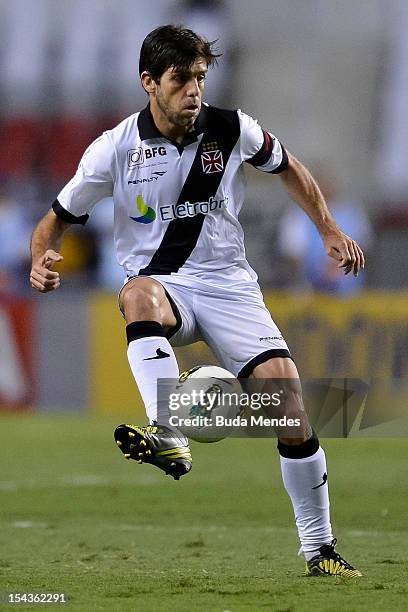 Juninho Pernanbucano of Vasco in action during a match between Botafogo and Vasco as part of the Brazilian Championship Serie A at Engenhao stadium...