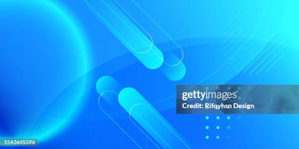 colorful blue and green gradient abstract background with geometric circle shape element design. modern futuristic gradient blue abstract fluid shape background. summer blue gradient waves wallpaper. - light blue wave pattern stock illustrations