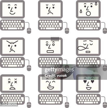 Computer Characters High-Res Vector Graphic - Getty Images
