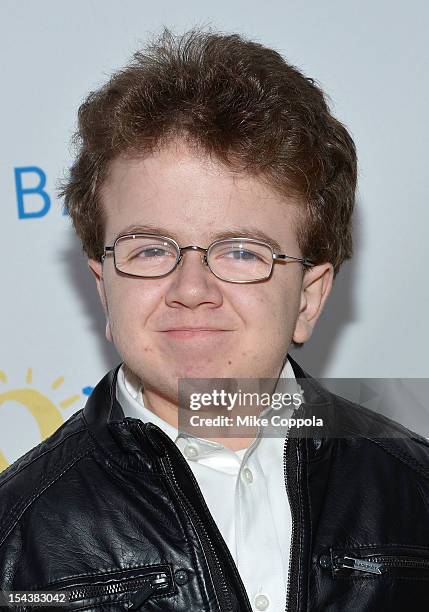 Internet celebrity Keenan Cahill The Flawsome Ball For The Tyra Banks TZONE at Capitale on October 18, 2012 in New York City.