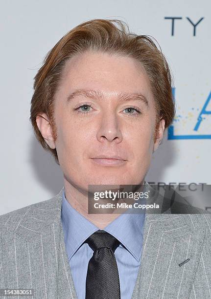 Singer Clay Aiken attneds The Flawsome Ball For The Tyra Banks TZONE at Capitale on October 18, 2012 in New York City.