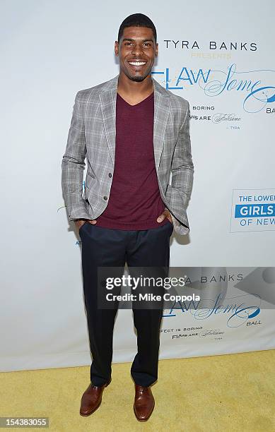 Professional football player Ramses Barden attends The Flawsome Ball For The Tyra Banks TZONE at Capitale on October 18, 2012 in New York City.