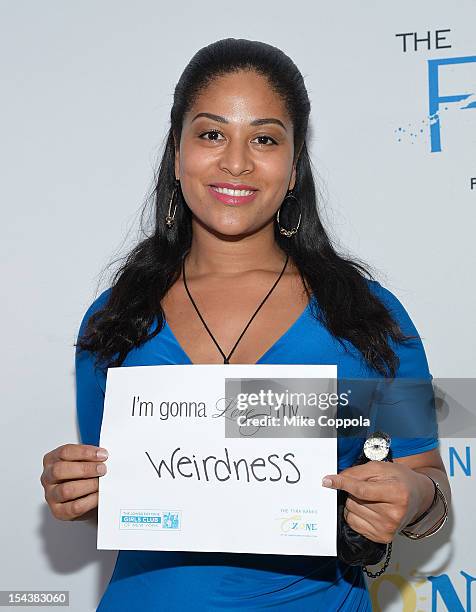 Ashley Sousa attends The Flawsome Ball For The Tyra Banks TZONE at Capitale on October 18, 2012 in New York City.