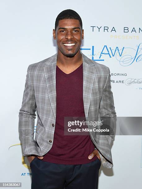 Professional football player Ramses Barden attends The Flawsome Ball For The Tyra Banks TZONE at Capitale on October 18, 2012 in New York City.