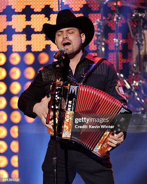 Vox de Mando performs at the Billboard Mexican Music Awards presented by State Farm on October 18, 2012 in Los Angeles, California.