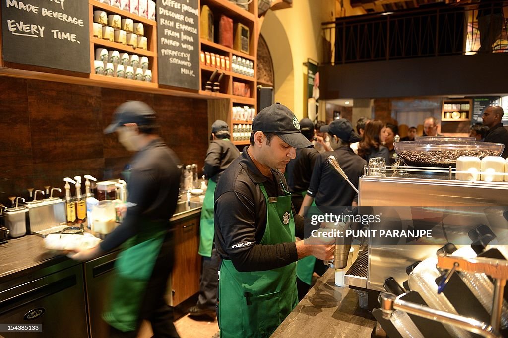 INDIA-US-RETAIL-BEVERAGE-COFFEE-STARBUCKS