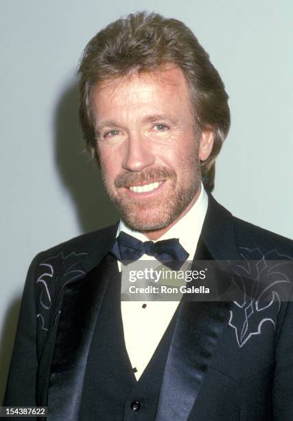Actor Chuck Norris attends the Second Annual Stuntman Awards on March 22, 1986 at KTLA Studios in Hollywood, California.