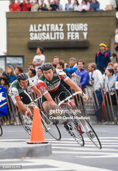 Bob Roll of the USA and Team 7-Eleven competes in the San Francisco ...