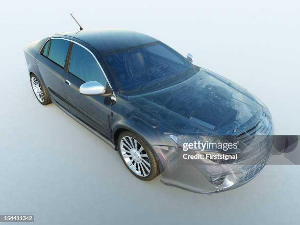 transparent vehicle - transparent car stock pictures, royalty-free photos & images
