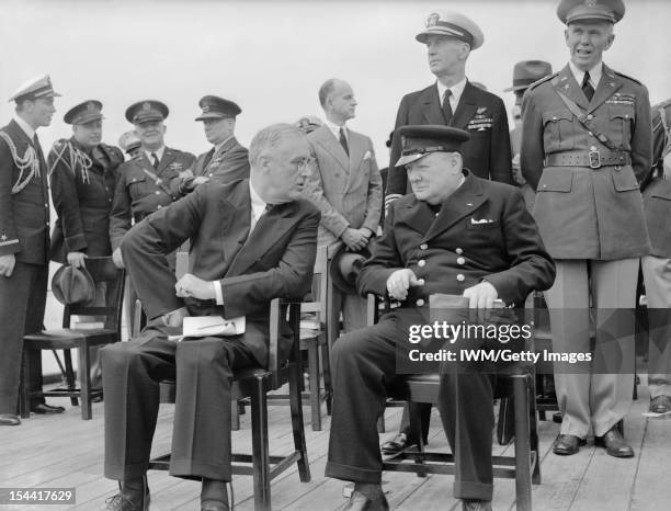 Atlantic Conference Between Prime Minister Winston Churchill And President Franklin D Roosevelt 10 August 1941, The President of the United States,...