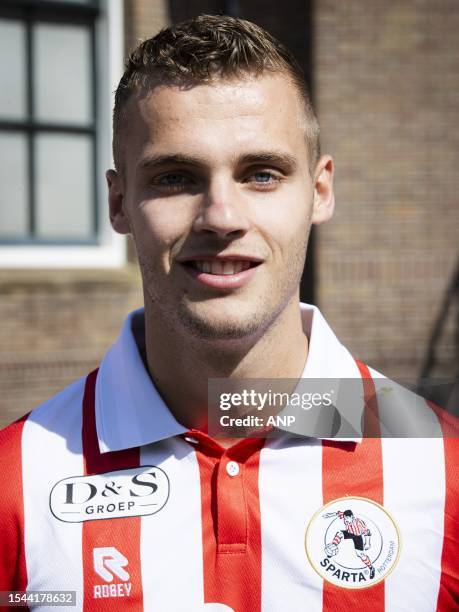 Rick Meissen during the Photo Press Day of Sparta Rotterdam at Sparta Stadium Het Kasteel on July 20, 2023 in Rotterdam, Netherlands. ANP PIETER STAM...