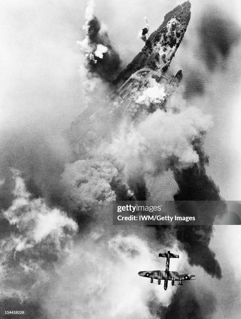 Royal Air Force Bomber Command, 1942-1945, Vertical aerial photograph ...