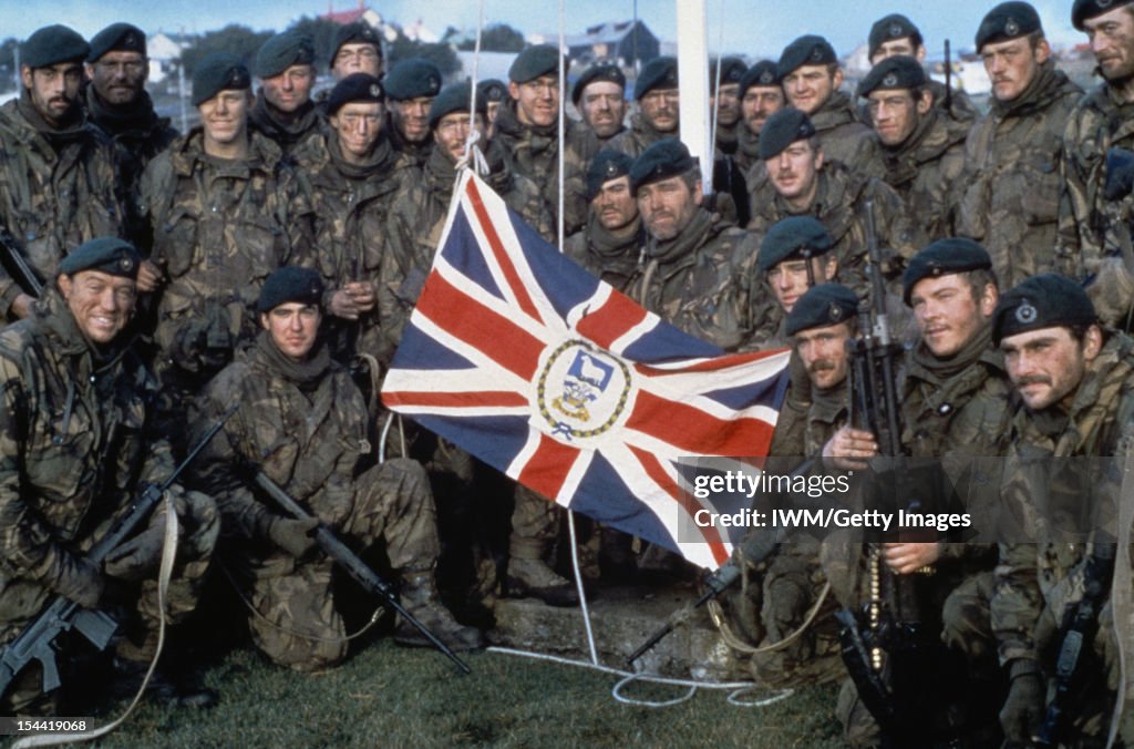 The Falklands Conflict, April - June 1982