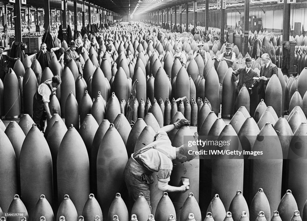 Munitions Production On The Home Front During The First World War, Chilwell, Nottinghamshire, c