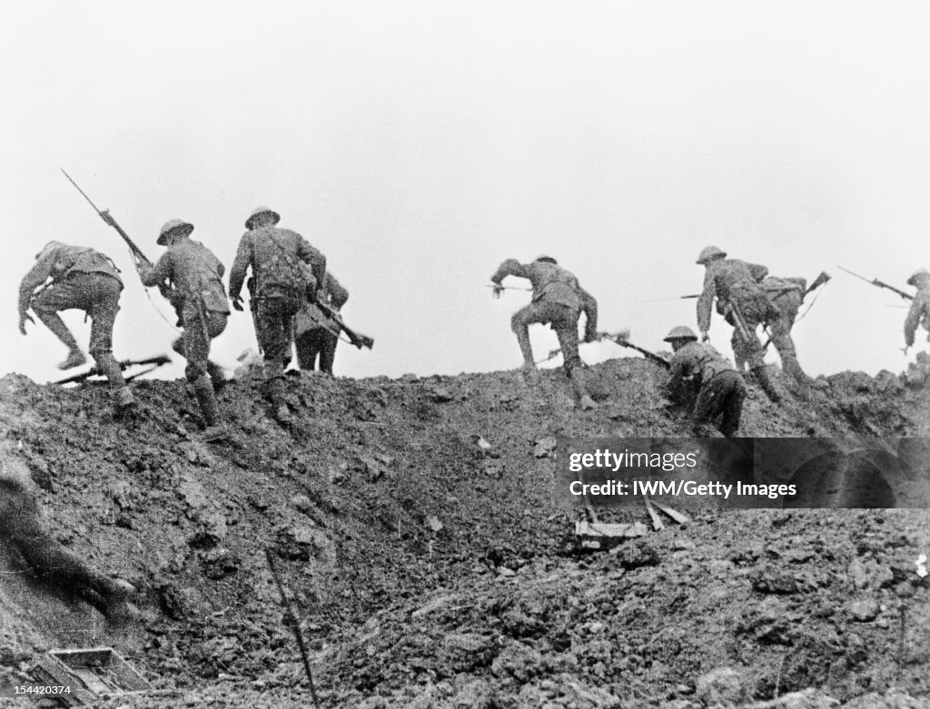Trench Warfare On The Western Front During The First World War, Still... News Photo - Getty Images