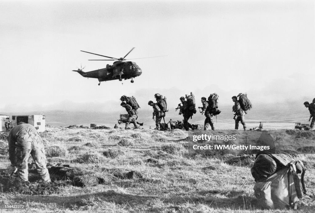 The Falklands Conflict, April - June 1982