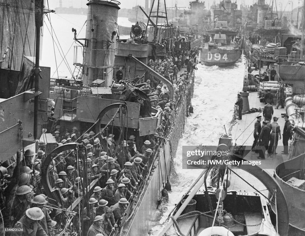 The British Army In The UK: Evacuation From Dunkirk, May - June 1940