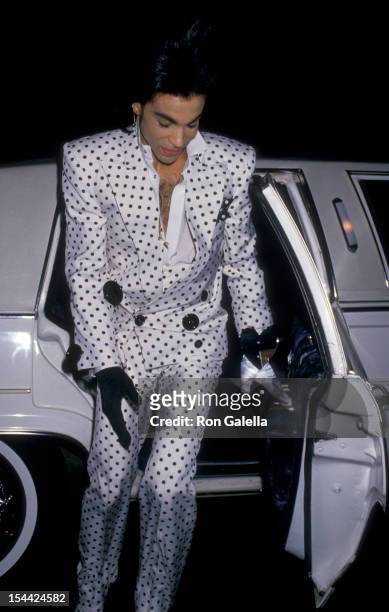 Musician Prince attending 30th Annual Grammy Awards on March 2, 1988 at Radio City Music Hall in New York City, New York.