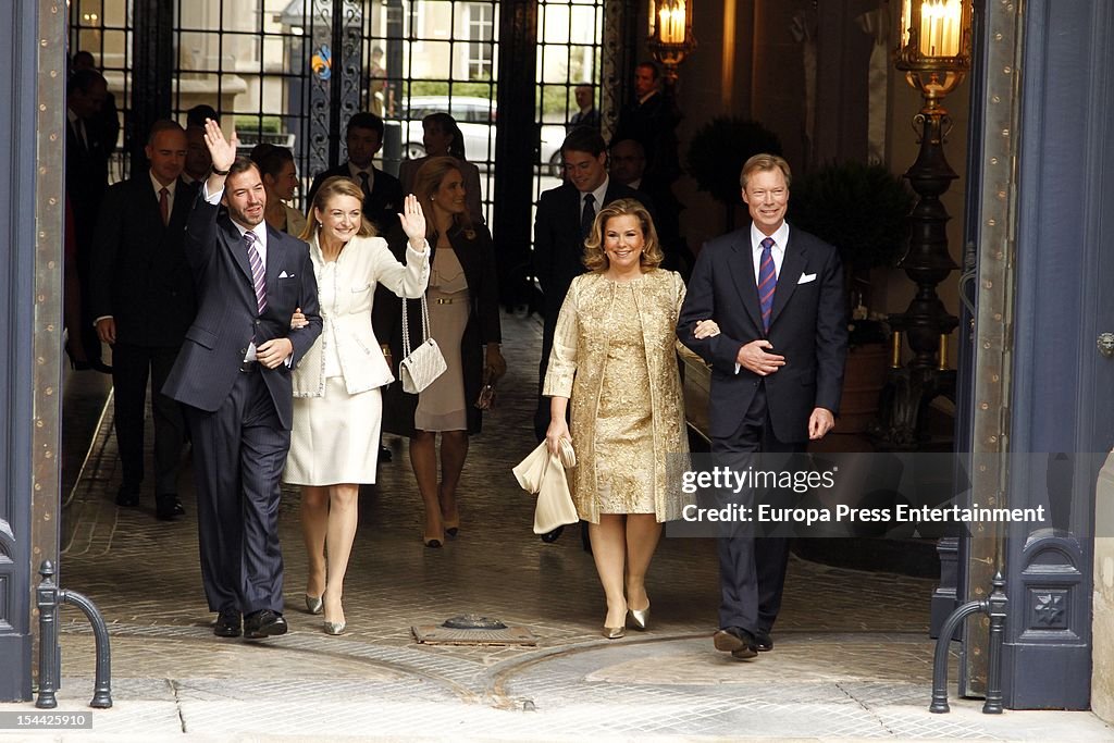 The Wedding Of Prince Guillaume Of Luxembourg & Stephanie de Lannoy