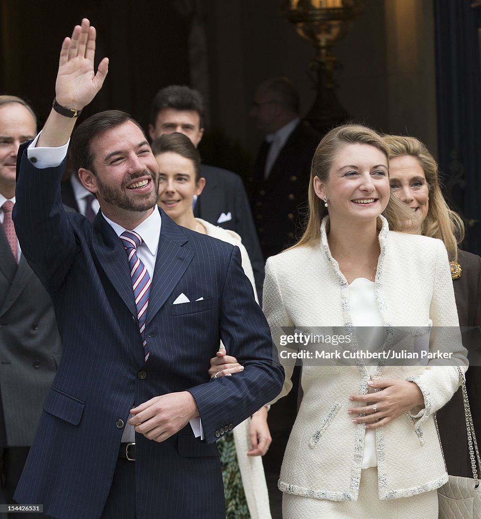 The Wedding Of Prince Guillaume Of Luxembourg & Stephanie de Lannoy - Civil Ceremony
