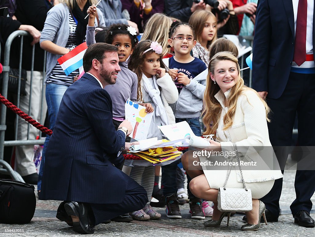 The Wedding Of Prince Guillaume Of Luxembourg & Stephanie de Lannoy - Civil Ceremony