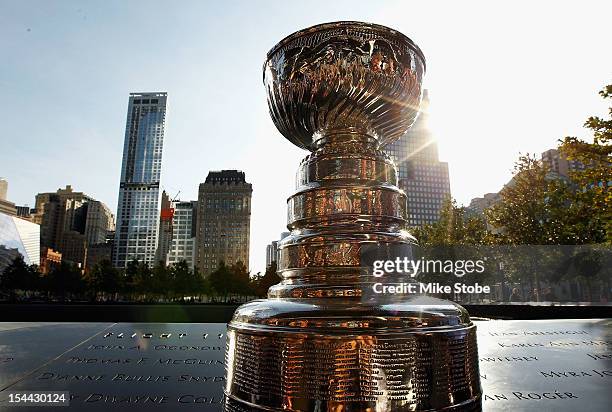The Kings brought the Stanley Cup to Ground Zero in New York in conjunction with the National Hockey League, the Hockey Hall of Fame and the New York...