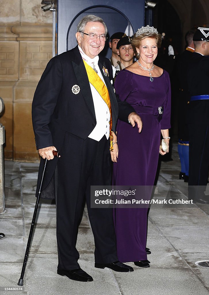 The Wedding Of Prince Guillaume Of Luxembourg & Stephanie de Lannoy - Gala Dinner