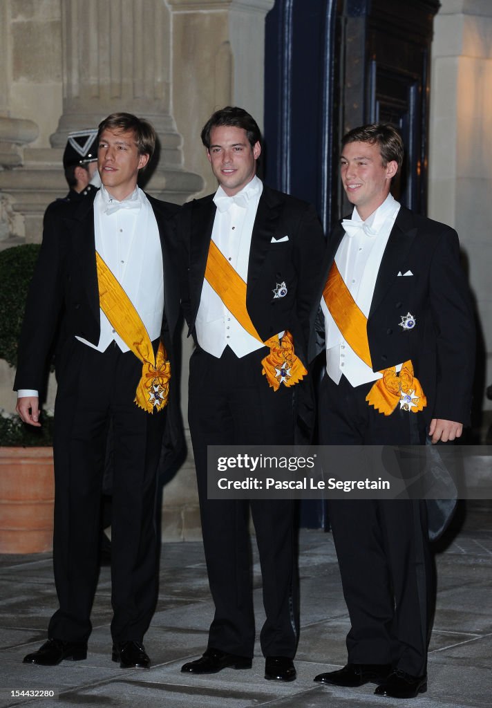 The Wedding Of Prince Guillaume Of Luxembourg & Stephanie de Lannoy - Gala Dinner