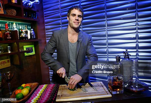 Episode 829 -- Pictured: Guest Bartender Matthew Wilkas --