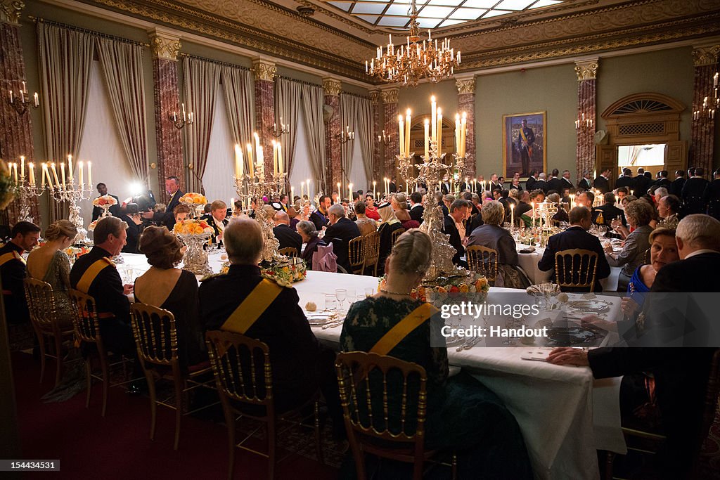 The Wedding Of Prince Guillaume Of Luxembourg & Stephanie de Lannoy - Gala Dinner