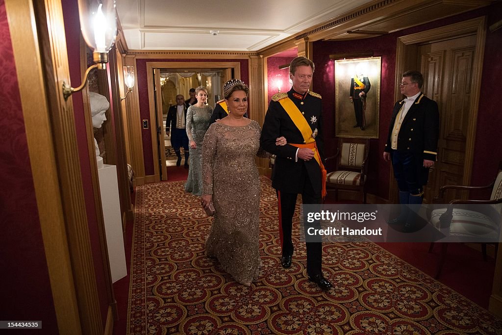 The Wedding Of Prince Guillaume Of Luxembourg & Stephanie de Lannoy - Gala Dinner