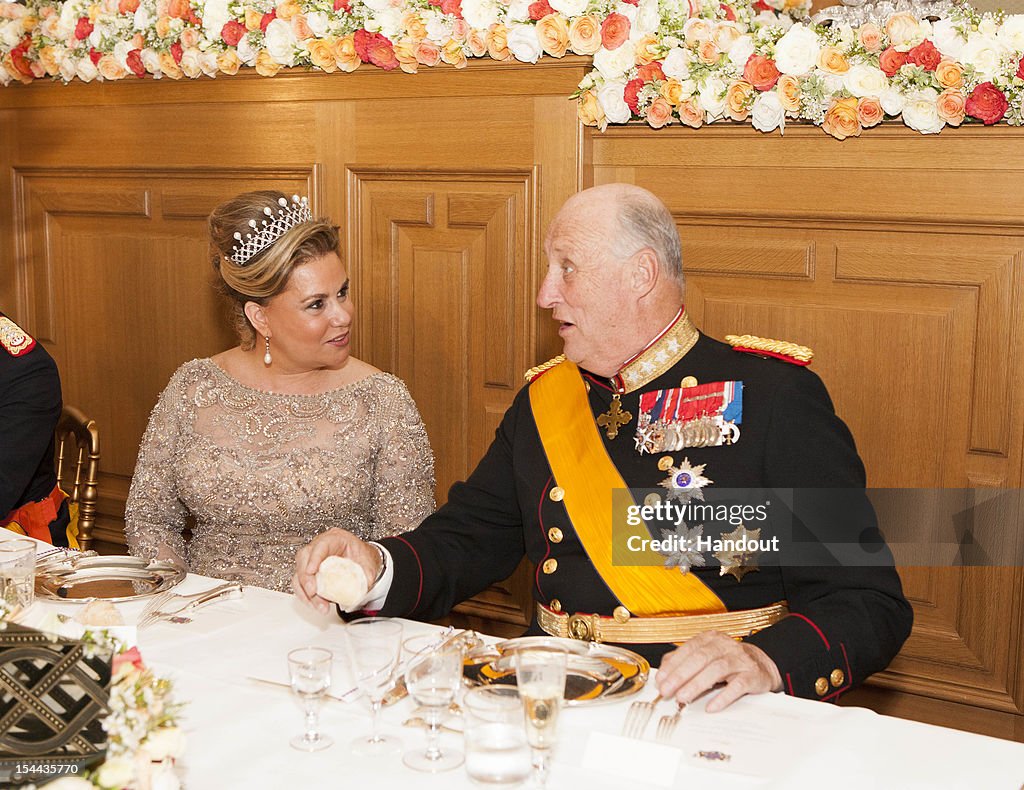 The Wedding Of Prince Guillaume Of Luxembourg & Stephanie de Lannoy - Gala Dinner