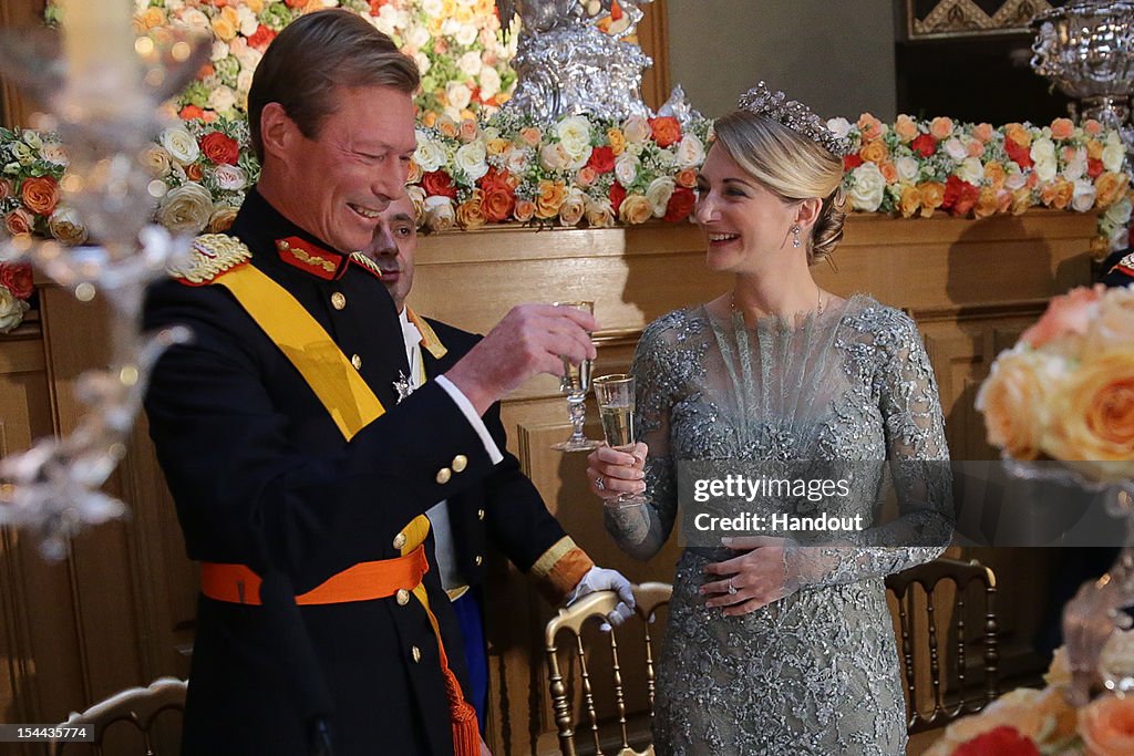 The Wedding Of Prince Guillaume Of Luxembourg & Stephanie de Lannoy - Gala Dinner