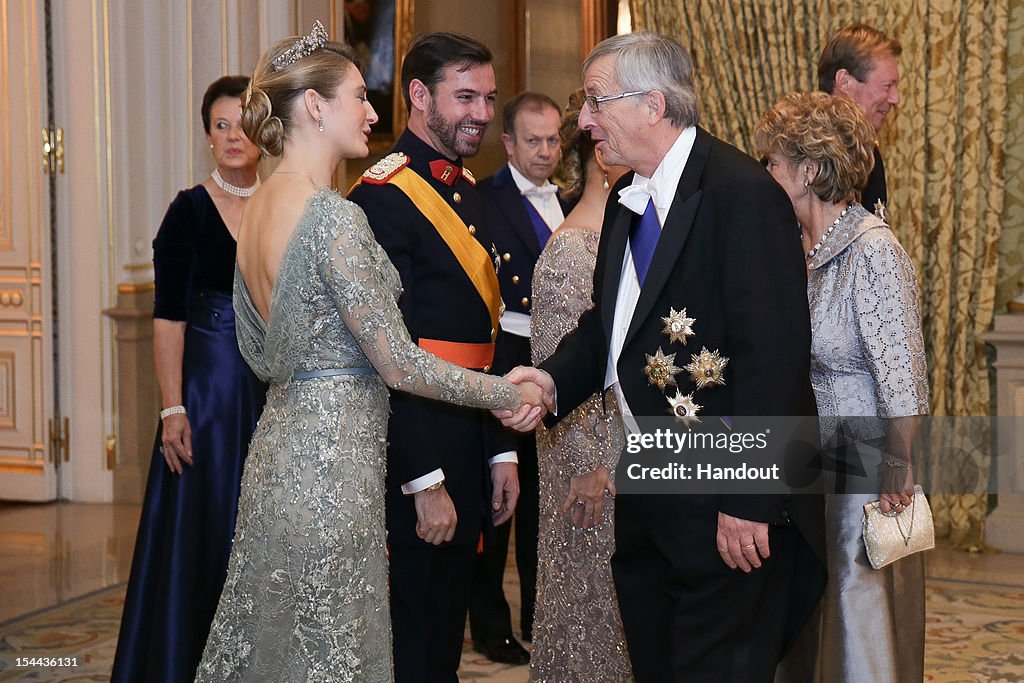 The Wedding Of Prince Guillaume Of Luxembourg & Stephanie de Lannoy - Gala Dinner