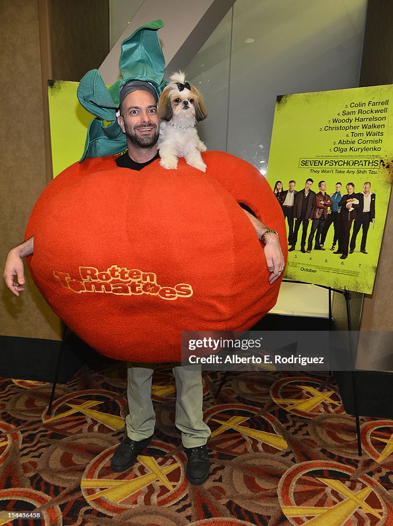 "Seven Psychopaths" Celebrates Its Rotten Tomatoes.com Certified Fresh Rating At AMC Century City