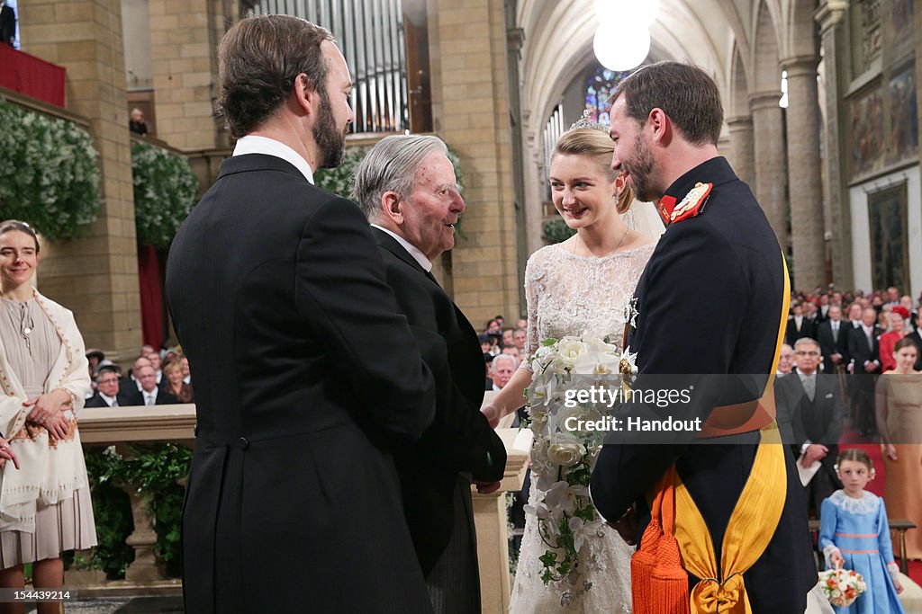 The Wedding Of Prince Guillaume Of Luxembourg & Stephanie de Lannoy - Official Ceremony