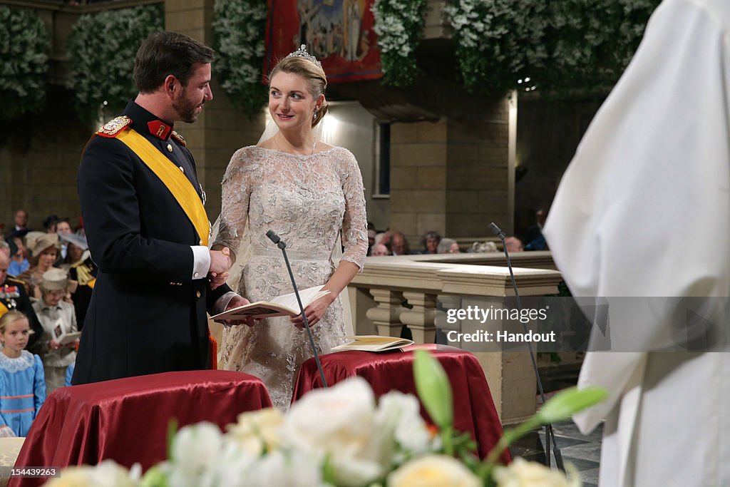 The Wedding Of Prince Guillaume Of Luxembourg & Stephanie de Lannoy - Official Ceremony