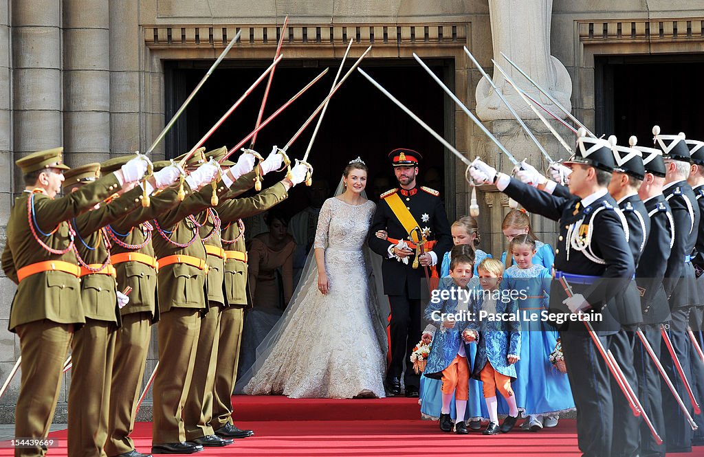 The Wedding Of Prince Guillaume Of Luxembourg & Stephanie de Lannoy - Official Ceremony